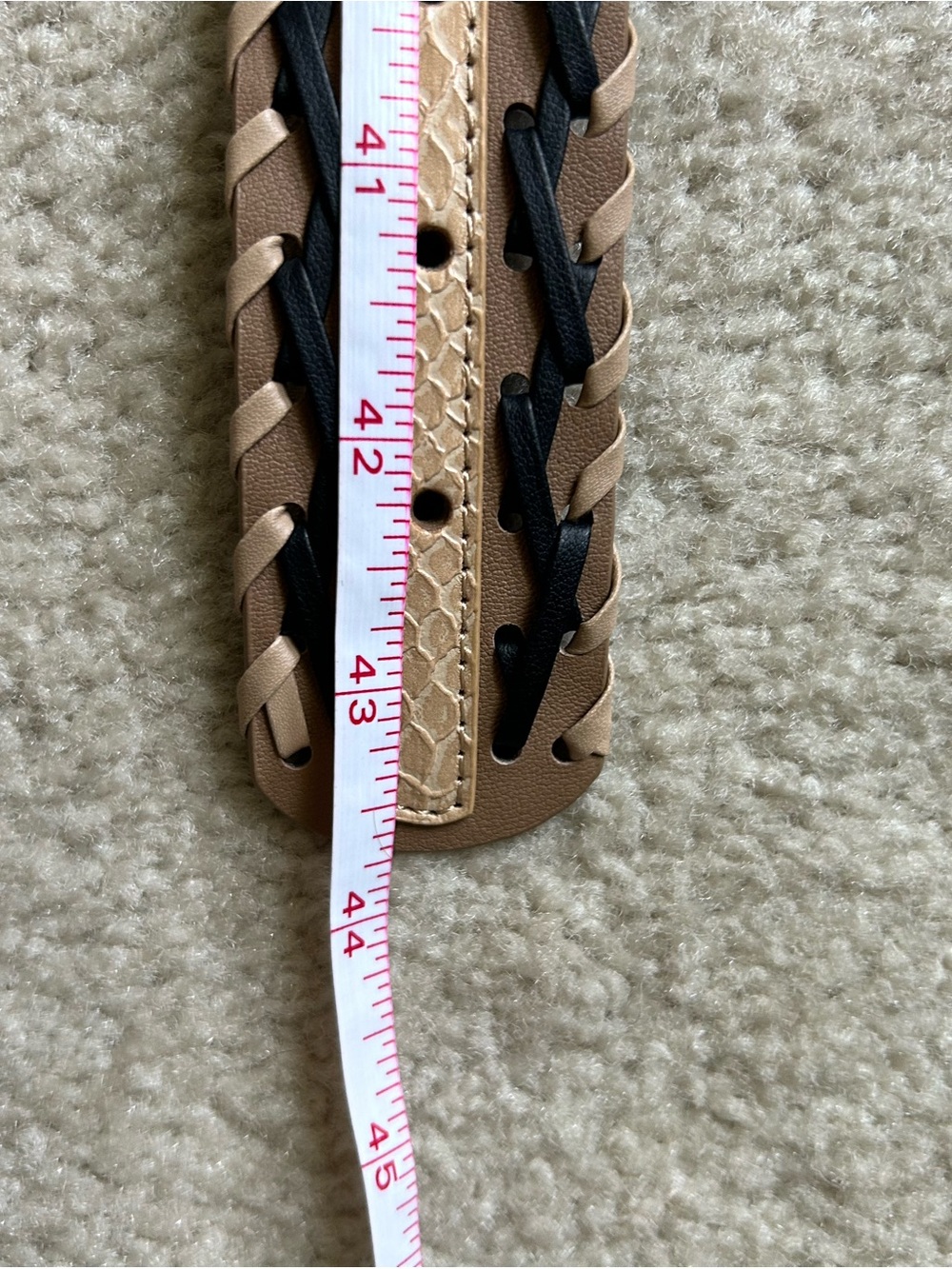 CAbi Tread Leather Belt - size large - Picture 4 of 4
